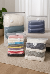 Compression Bags Travel Set - Space Saver Packing Bags