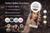 LED Selfie Ring Light Clip-On